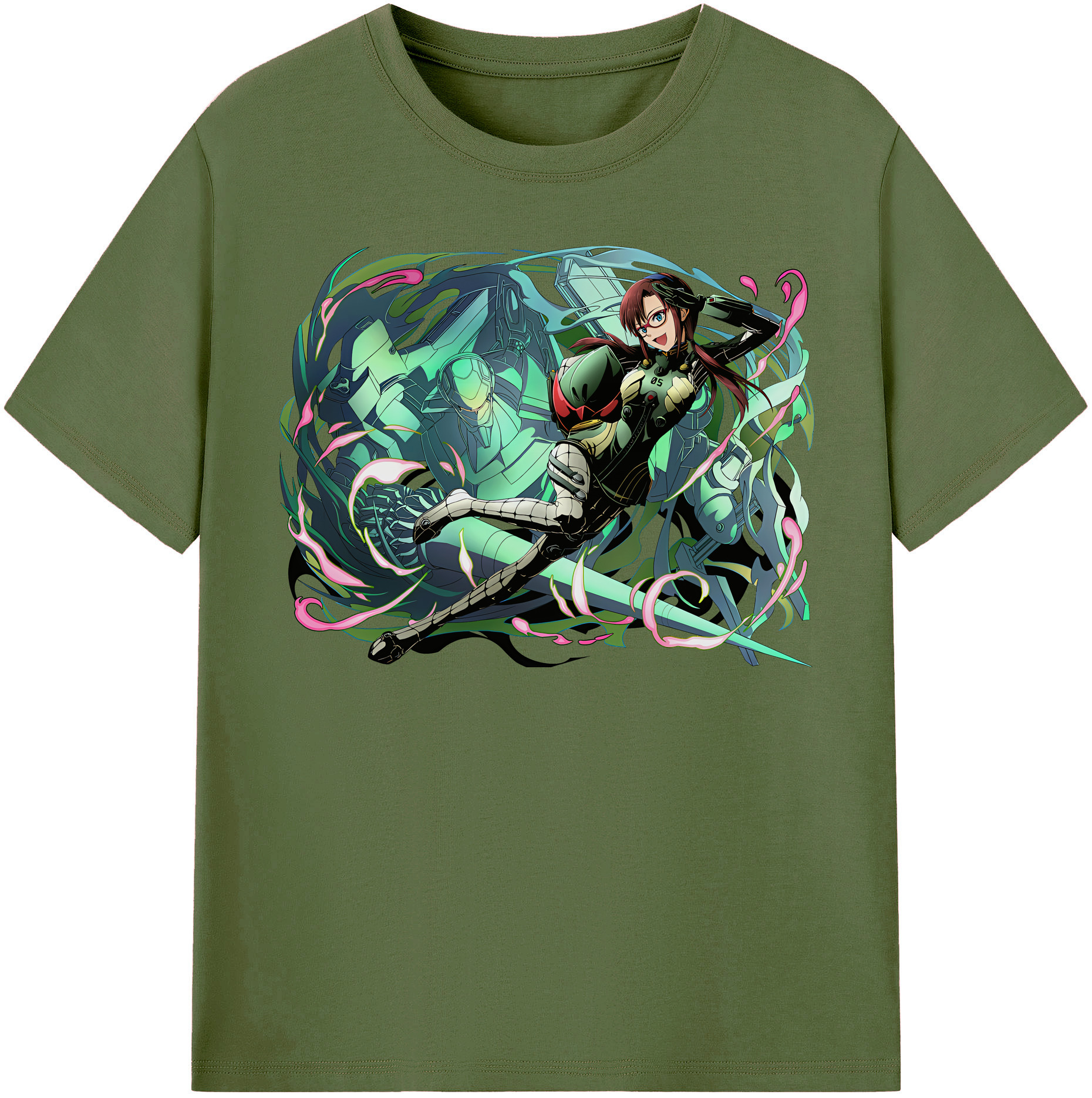 （画像用） EVA 新世紀エヴァンゲリオン 綿100％半袖Tシャツ（フロントプリント）
